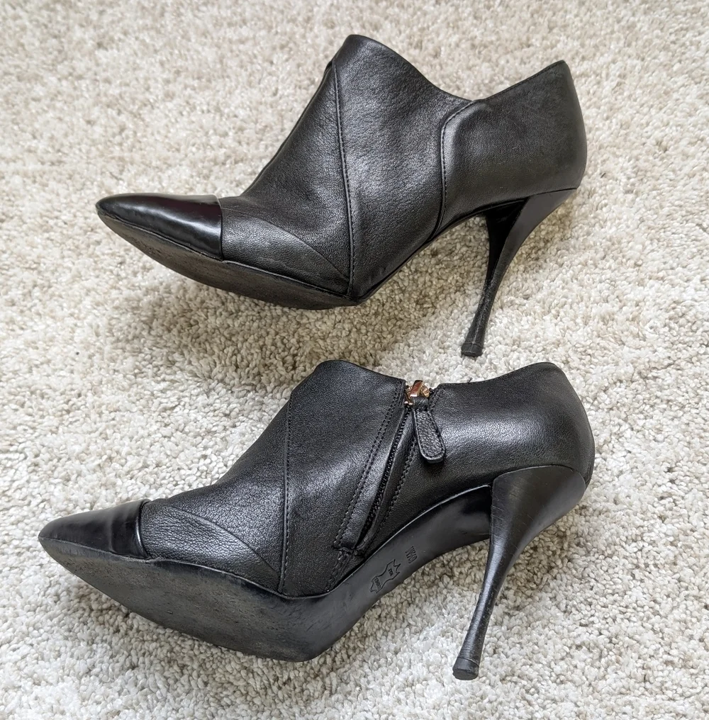 Tory Burch Black Lorelei Booties